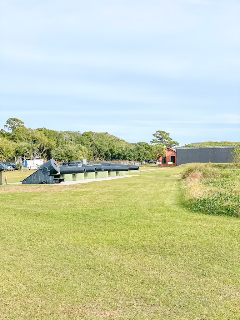 Outside Fort Moultrie - www.spousesproutsme.com