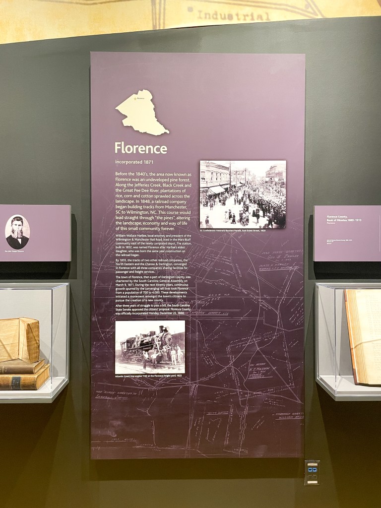 Florence county museum - things to do in Florence with kids - www.spousesproutsme.com
