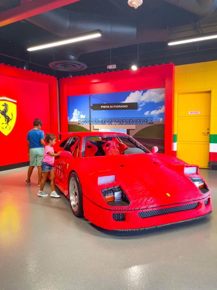 LEGO Ferrari Build & Race at LEGOLAND California Resort Tour