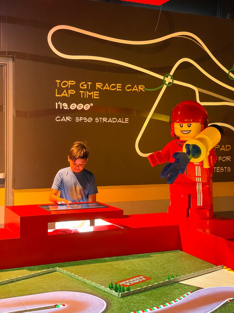 LEGO Ferrari Build & Race Racetrack - www.spousesproutsme.com