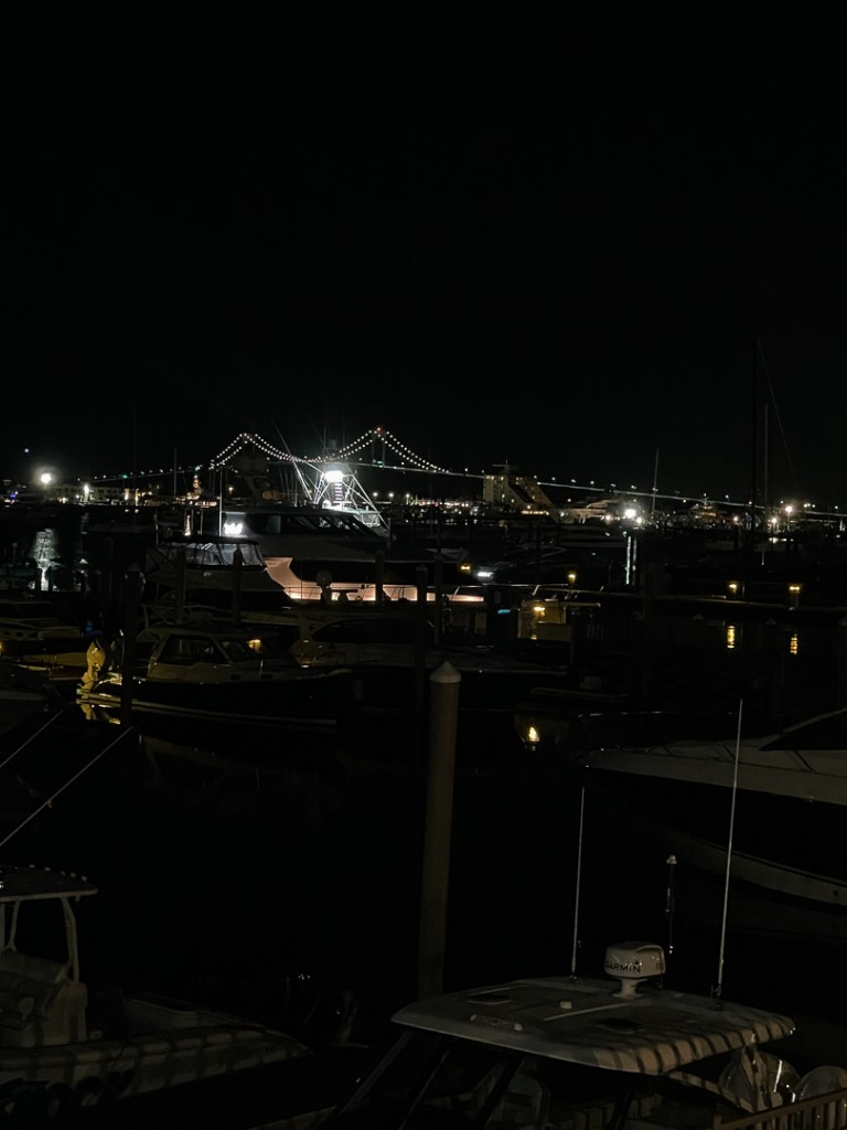 bridge view at night from room - Club Wyndham Newport Onshore